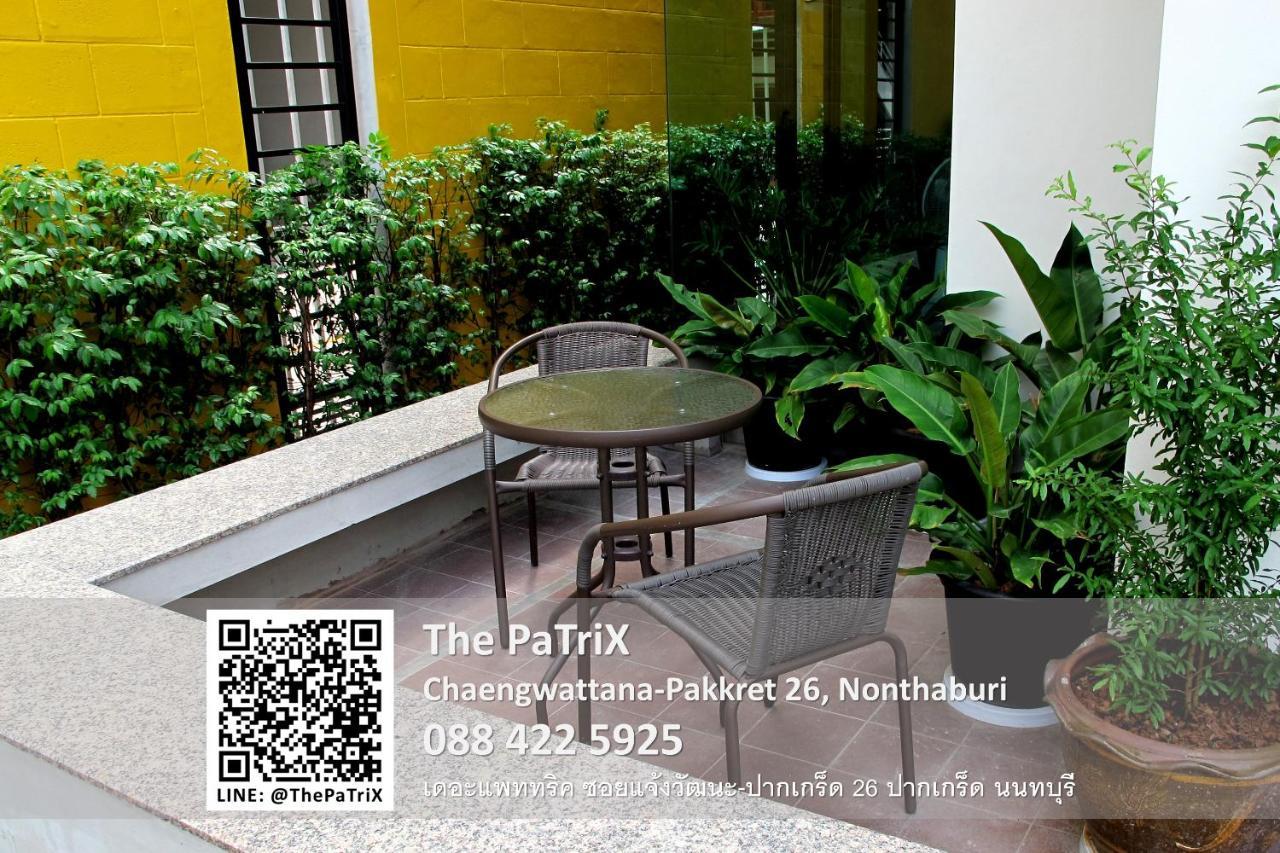 Aparthotel The Patrix Chaengwattana Nonthaburi Exterior foto