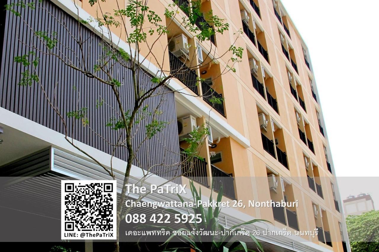 Aparthotel The Patrix Chaengwattana Nonthaburi Exterior foto