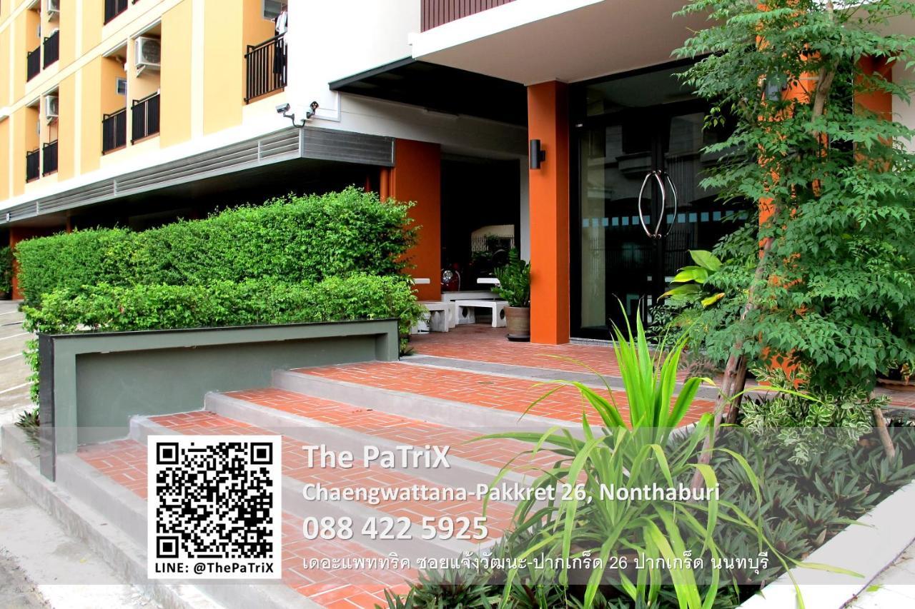 Aparthotel The Patrix Chaengwattana Nonthaburi Exterior foto