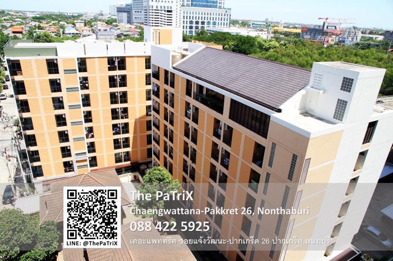 Aparthotel The Patrix Chaengwattana Nonthaburi Exterior foto