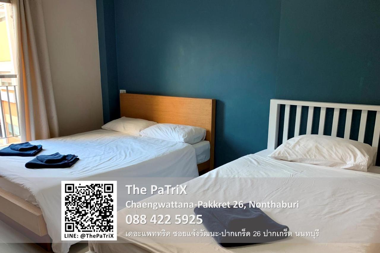 Aparthotel The Patrix Chaengwattana Nonthaburi Exterior foto