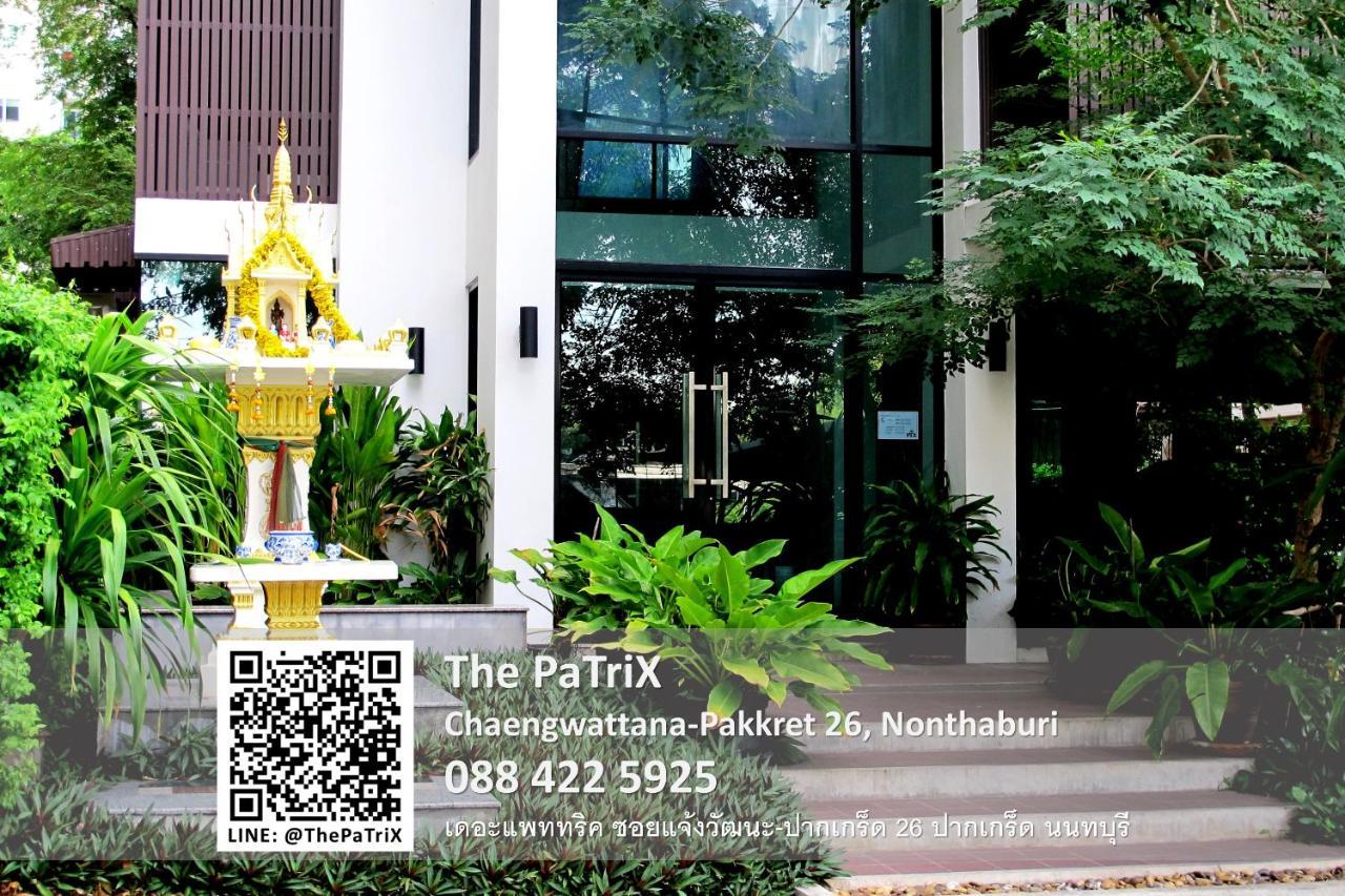 Aparthotel The Patrix Chaengwattana Nonthaburi Exterior foto