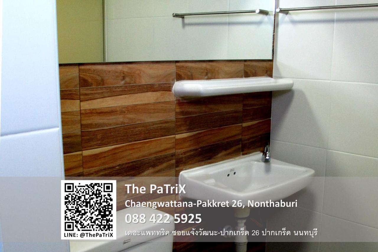 Aparthotel The Patrix Chaengwattana Nonthaburi Exterior foto