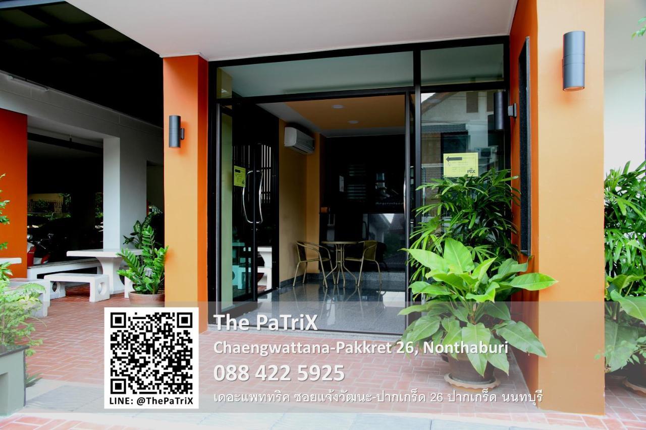 Aparthotel The Patrix Chaengwattana Nonthaburi Exterior foto